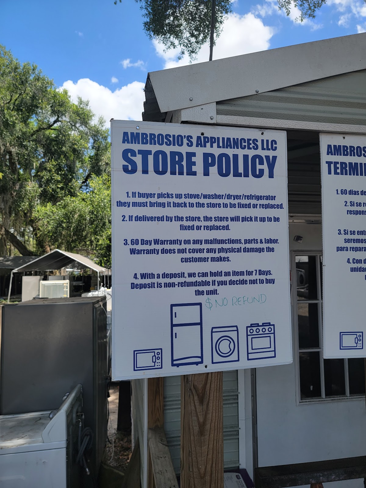 Ambrosio's Used Appliances LLC