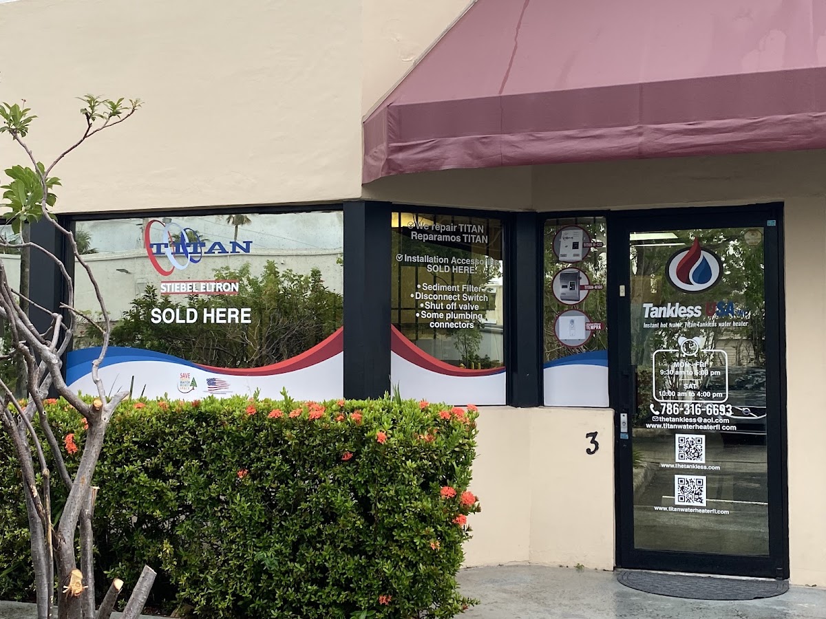 Titan Tankless Water Heaters Distributor in Miami