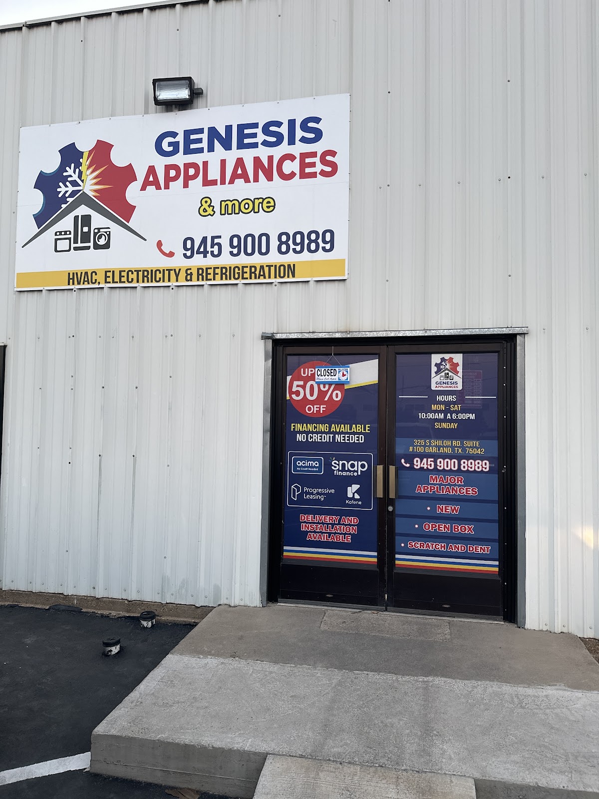 GENESIS APPLIANCES & more LLC